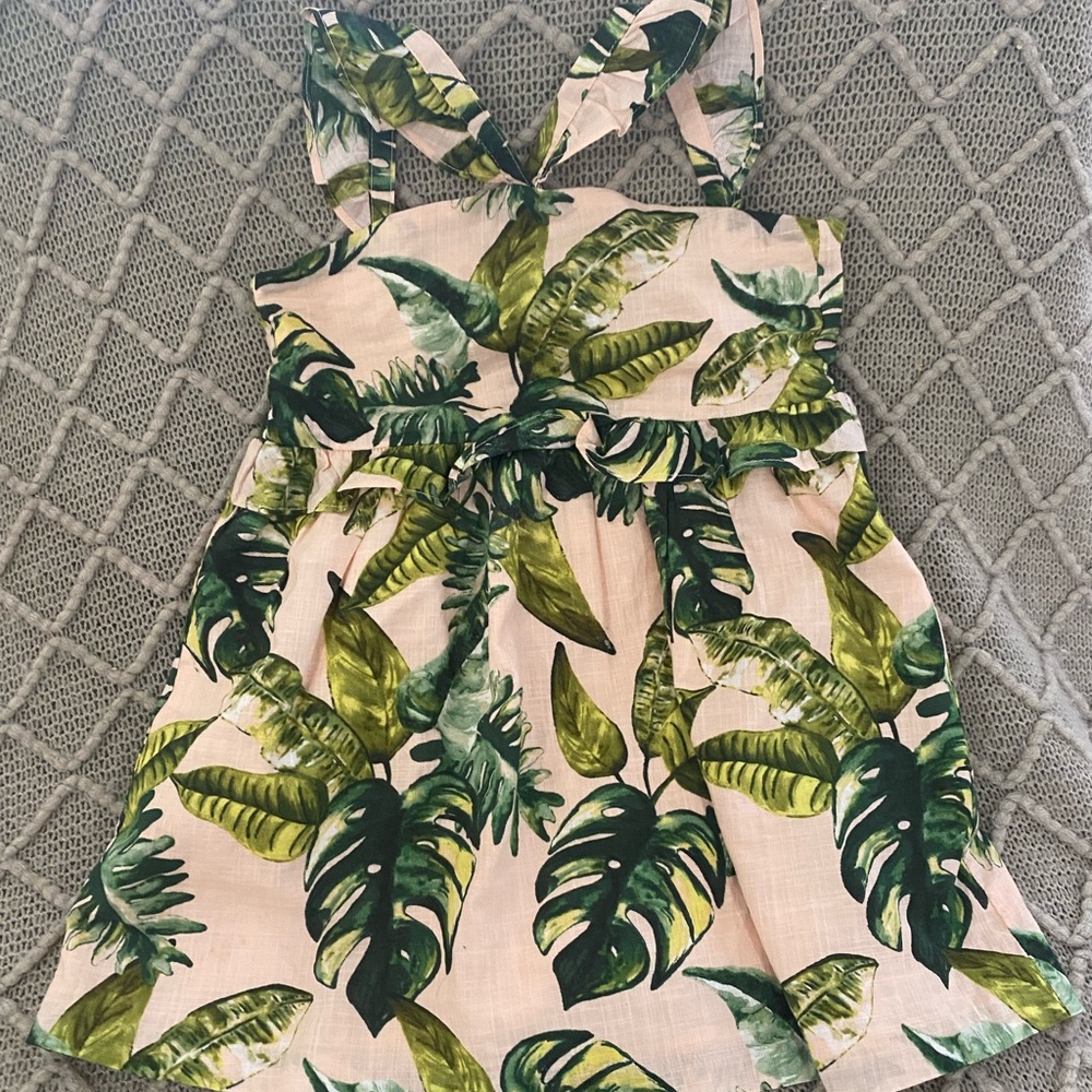 Janie and Jack tropical dress 2t